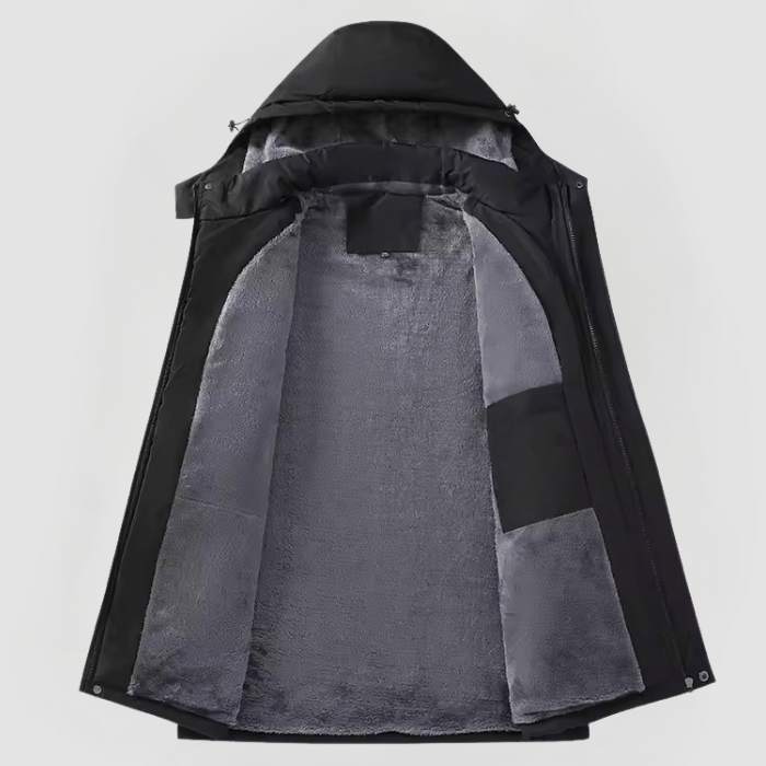 STEFFEN - WASSERDICHTE JACKE MIT FLEECE-FUTTER