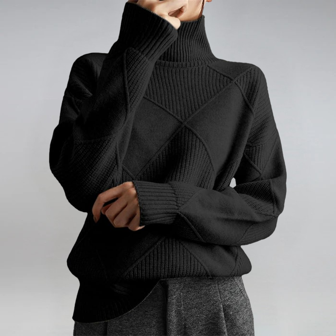 Lauren | Luxus Cashmere Rollkragenpullover