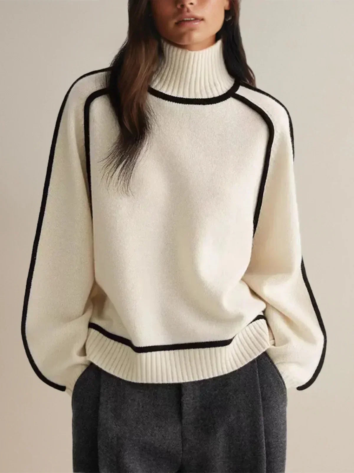 Donna | Eleganter Rollkragenpullover