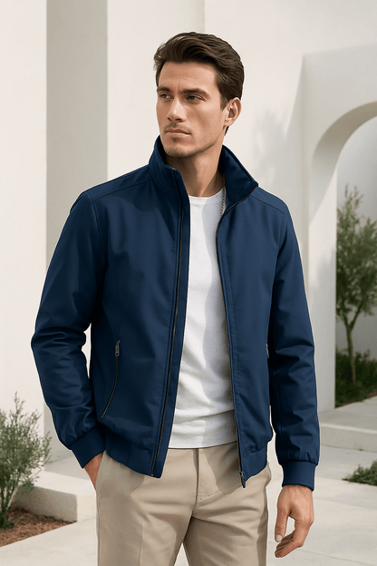 Hudson – Leichte winddichte Harrington Übergangsjacke